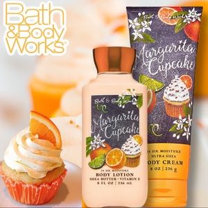 BATH & BODY WORKS MARGARITA CUPCAKE SET OF 2